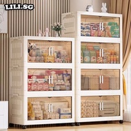 SG Stock LILI Foldable Storage Cabinet For Clothes Durabox Plastic Drawer Cabinet With Wheels Wardro