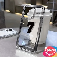 Lucky number seven 7 Case VIVO Y21 Y20 Y17 Y15A Y16 Y1s Vivo Y22 Y51 2020 95 Y19 Y50 V23e Y02 V25 Y3