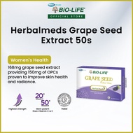 BiO-LiFE Herbalmeds Grape Seed 50 tablets (EXPIRY DATE OCTOBER 2026)