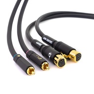 Monster Cable Acoustic Hifi Rca Male To Xlr Female Male Pulgs Audio Cable Amplifier CD DVD Player RC