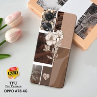 HP Latest Oppo A78 4G Phone Case - Fashion Cat Case - Oppo A78 4G Case - Soft Oppo A78 4G Phone Case