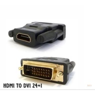 HDMI TO DVI 24+1 PIN DVI MALE TO HDMI FEMALE CONVERTER DVI 24+1 TO HDMI CONNECTOR/