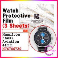 Protective Sticker For Hamilton Khaki Aviation (3 sheets) H76706730 / Scratch & Contamination Preven
