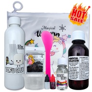 SLIME KIT UNICORN / PINK PANTHER / ROAR DINOSOUR TOFU SET - DIY MAKING SLIME - slimebykaklyn