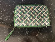 全新•Tory Burch防刮花紋化妝包，不議