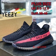 Premium Version Plus Size Shoes yzy 350 Black/Pink BY9612 Sneakers