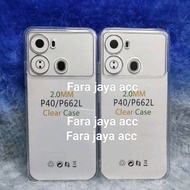 Original Space Transparent Soft Case Itel P40/P662L Silicone Clear HD+Protec Camera