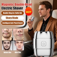 Portable Home Razor Dual Head Electric Razor Clean Washable Electric Razor
