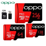 ♥สินค้าดั้งเดิม + ฟรี + COD♥OPPO Pro การ์ด Micro SD U3 V30 Sdhc/sdxc TFการ์ดความจำ1TB 512GB 256GB 128GB