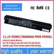 FP09 FP09XL Laptop Battery For HP ProBook 440 450 445 470 455 G0 G1 HSTNN-LB4J FP06 HSTNN-IB6M