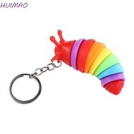HUIMAO Caterpillar Keyring Anti Anxiety Children'S Gifts Key Ring Vent Caterpillar Bag Pendant Car K