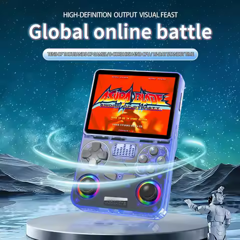 J36 Ultra Handheld Game Console, 15000+ Retro Games WiFi Wireless Online Dual-Player Battle, 64G-128