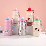 New Style High-value Portable Drawstring Straw Cup 304 Stainless Steel Tea Water Separation Daily Co