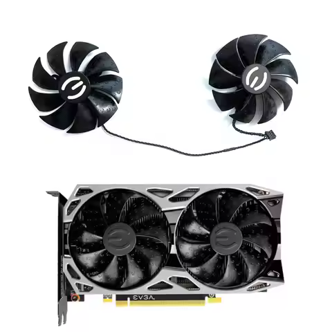 New 87MM 4PIN PLA09215S12H GTX1660S 1660TI GPU Fan Suitable for EVGA GTX1650 1650S 1660S 1660TI ULTR