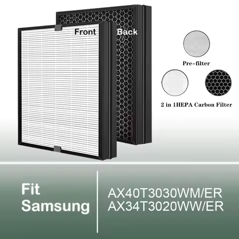 CFX-G100/ER Replacement HEPA Carbon filter for Samsung Air purifier AX34T3020WW/ER AX40T3030WM/ER АХ