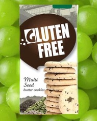 ⭐️無麩曲奇餅 🍪五穀味 低卡路里 含鈣 生酮零食 無麩質 餅乾 麵粉 麵包 減肥零食 小食 健康曲奇 低糖 天然 黑芝麻粉 南瓜籽 葵花籽 能量條 能量Bar 減肥曲奇 Gluten Free Co