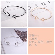 Three Four Girlfriends Bracelet Female Students Korean Version Bracelet Simple Two-Person Bracelet S