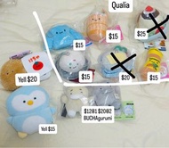 Yell / Qualia / BUCHAgurumi 扭蛋