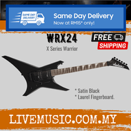 Jackson X Series Warrior WRX24 Electric Guitar, Satin Black