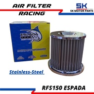 Racing Air Filter RFS150 BENELLI(Stainless-Steel)ESPADA(RACING AIR FILTER BENELLI RFS150I)