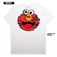 Lasting T-Shirt With Elmo - White Distro T-Shirt Lasting Cloth Shirt/