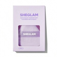 พัฟแต่งหน้า Insta-Ready 1 ชิ้น พัฟแต่งหน้าทรงสามเหลี่ยม พัฟแป้งนุ่ม พัฟพัดสีม่วง อุปกรณ์แต่งหน้าเพื่