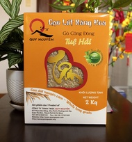 Gạo lứt trắng Nàng Hoa Tuệ Hải 2kg