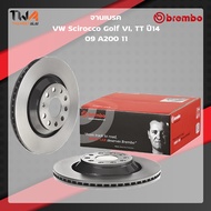 Brembo จานเบรคหลัง UV coated VW Scirocco Golf VI TT ปี14 09 A200 11