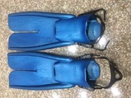 APOLLO BIO FIN 藍色 潛水/浮潛 生化蛙鞋 size L 海霸王