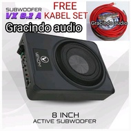 Subwoofer Aktive Venom 8inch Slim Subwoofer Kolong JokGaransi Venom