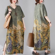 Cotton Dress Kaftan Lengan Panjang Baju Kelawar Murah Grosir Terengganu Original Beach Dress Plus Si