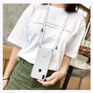 เคสใสไอโฟน พร้อมสายคล้อง เคส iPhone ใช้ ห้อยคอ สะพายข้างได้ สต็อกไทยส่งด่วนใน48ชม ของแท้รับประกัน 1ส