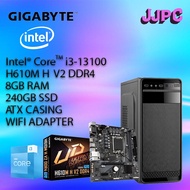 Budget Office PC Desktop Intel i3 12100 i5 12400 Full Set NEW