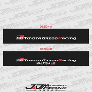 Toyota Gazoo Racing Windshield Sticker
