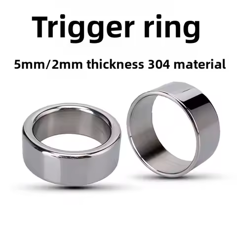 Stainless Steel Chastity Cock Ring – Scrotal Weight Pendant for Enhanced Pleasure, Penile Stretcher 