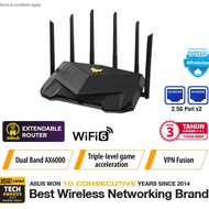 Router ASUS TUF AX6000 Dual Band WiFi 6 Gaming Router with AiMesh