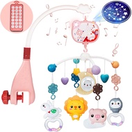 Baby Mobiles for Cribs, Crib Mobile with Music and Lights, Nursery Musical Mobile for Bassinets Hang