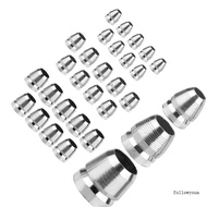 fol 30Pcs Stainless Steel Hammer Handle Wedges 8mm 10mm 12mm Axes Tool Reinforcement