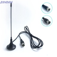 ZENDEN​ Digital Tv Antenna, Free Channel 5dBi TV Antenna Freeview, Radio TV Aerial DVB-T/TV Black Mi
