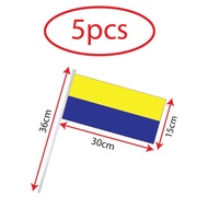 5PCS Perlis Hand Hold Flag, Hand Held Flag, Hand Flag, Bendera Tangan Perlis