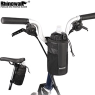 Rhinowalk 1.2L Folding Bicycle Bag Handlebar saddle cycling cup holder bag  Cycling Water Bottle Car