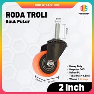 Heavy Duty Caster 2 Inch 2 Inch PU Trolley Wheel/ 2 Inch PU Caster Wheel/ 2 Inch Trolley Wheel/