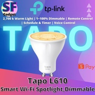 TP-Link Tapo L610 Smart Wi-Fi SportLight 2,700 k Warm Light | 1~100% Dimmable | Remote Control  | Sc