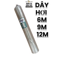 8x5mm white twisted pneumatic hose 6 meters / 9 meters / 12 meters TOCDO