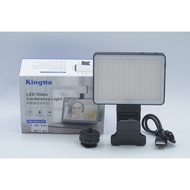KINGMA KM-128AI LED Video Conference Light Clip1950mAh 4W - SKU 1.008.0354 - KM-128AI + VL016
