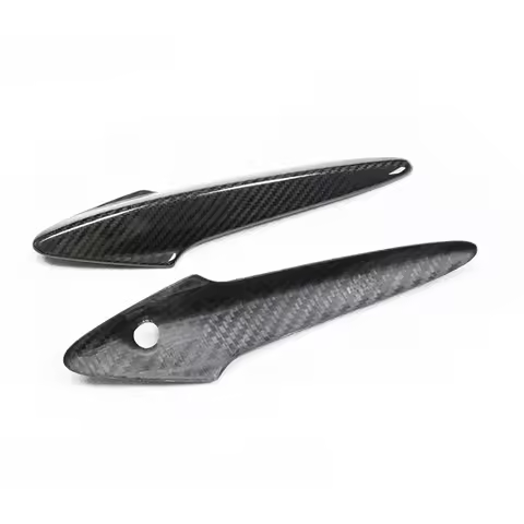 For Honda European Civic TYPE R FN2 FK2 CIVIC Real Dry Carbon Fiber Door Handle Body Kit Exterior Mo