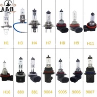 [A&B] Bright 9005 9006 Halogen Lamp Car Headlight H1 H3 H4 H7 H11 HB3 Bulb Fog Light {vn}