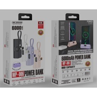[FREE SHIPPING] NEW ARRIVAL WK DESIGN WP-006 6000mAh Emergency Mini Power Bank LED Display Capsule P