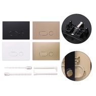 【ISHOWMAL】Toilet Flush Plate Kits Toilet Dual Flush Button for Geberit for sigma-all