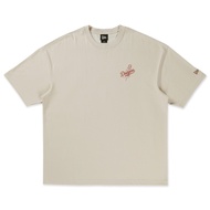 เสื้อโอเวอร์ไซส์ New Era รุ่น Los Angeles Dodgers Sugary Twist Vintage Stone Oversized Short Sleeve